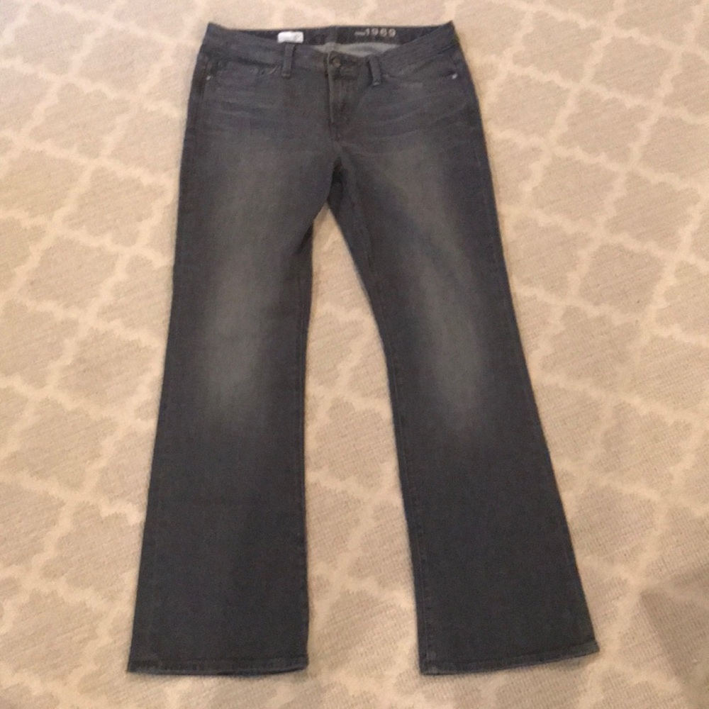Gap Long & Lean jeans - gray rinse